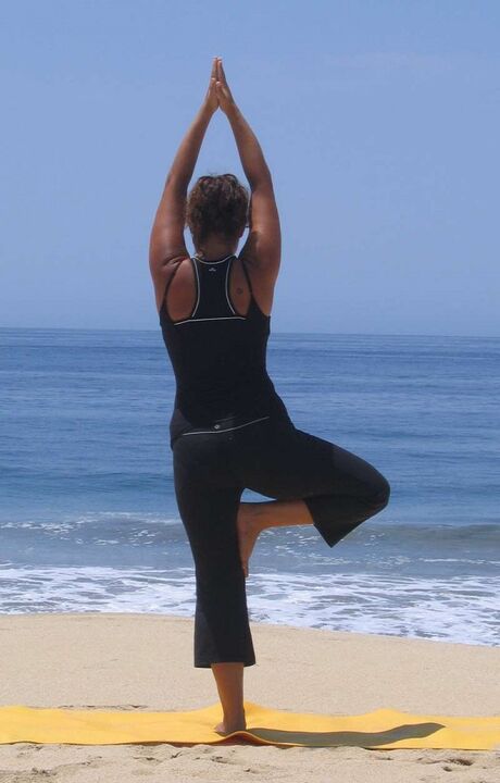 arborele de yoga reprezintă o pierdere în greutate