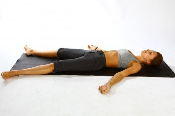 cadavrul de yoga reprezintă o pierdere în greutate