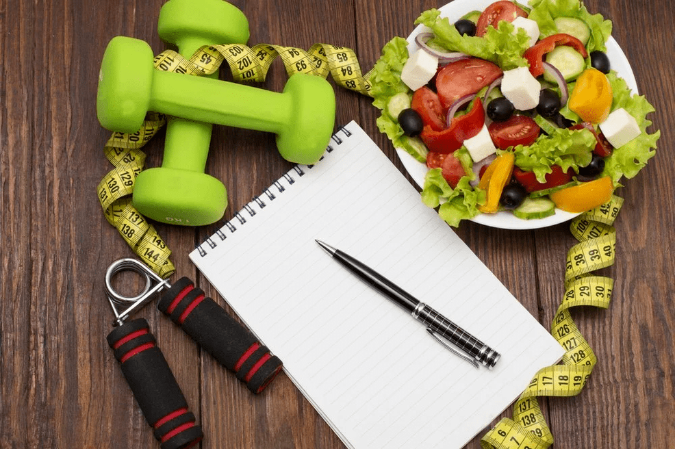 elaborarea unui plan de dietă pentru pierderea în greutate