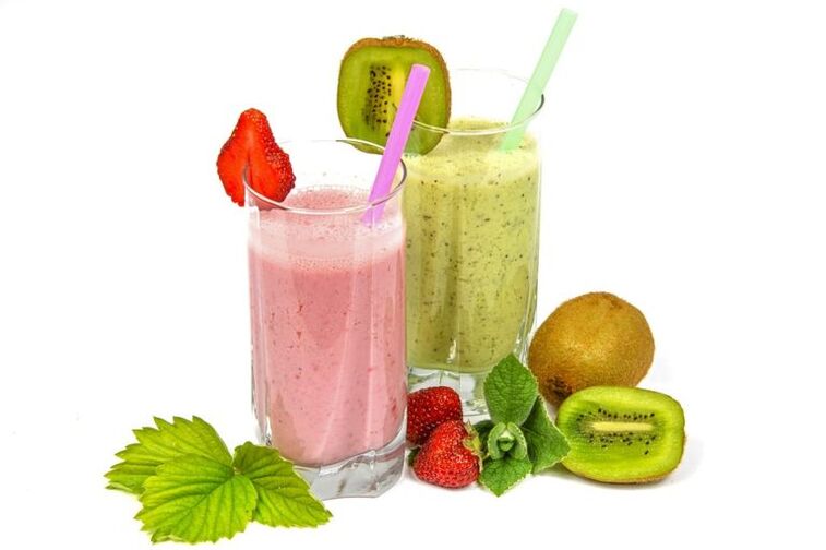 smoothie-uri de fructe pentru pierderea în greutate și curățarea corpului