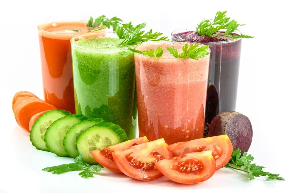 smoothie-uri de legume pentru pierderea în greutate și curățarea corpului